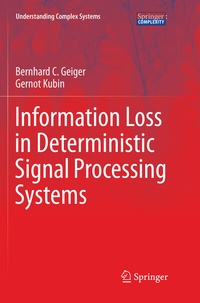 Abbildung von: Information Loss in Deterministic Signal Processing Systems - Springer