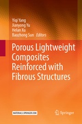 Cover: Porous lightweight composites reinforced with fibrous structures - Springer