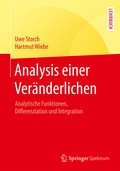 Cover: Analysis einer Ver&auml;nderlichen - Springer Spektrum