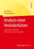 Cover: Analysis einer Ver&auml;nderlichen - Springer Spektrum