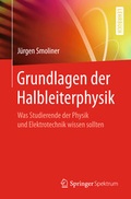 Cover: Grundlagen der Halbleiterphysik - Springer Spektrum