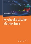 Cover: Psychoakustische Messtechnik - Springer Vieweg