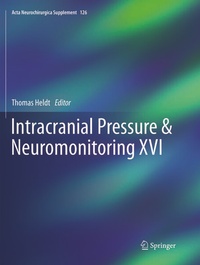 Bild: Intracranial Pressure & Neuromonitoring XVI - Springer
