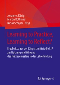 Enlarge image Cover: Learning to Practice, Learning to Reflect? - Springer VS
