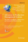 Bild: Advances in Production Management Systems. The Path to Intelligent, Collaborative and Sustainable Manufacturing - Springer