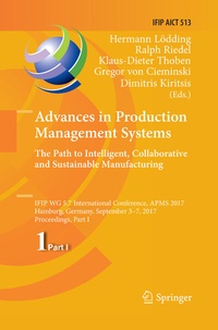 Abbildung von: Advances in Production Management Systems. The Path to Intelligent, Collaborative and Sustainable Manufacturing - Springer