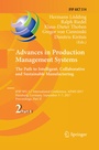 Cover: Advances in Production Management Systems. The Path to Intelligent, Collaborative and Sustainable Manufacturing - Springer