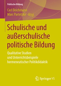 Abbildung von: Schulische und außerschulische politische Bildung - Springer VS