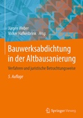 Cover: Bauwerksabdichtung in der Altbausanierung - Springer Vieweg