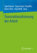 Cover: Transnationalisierung der Arbeit - Springer VS