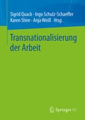 Cover: Transnationalisierung der Arbeit - Springer VS