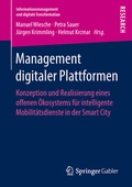 Cover: Management digitaler Plattformen - Springer Gabler