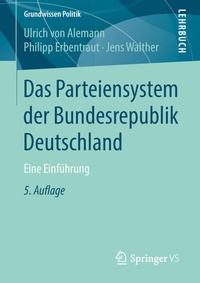 Abbildung von: Das Parteiensystem der Bundesrepublik Deutschland - Springer VS