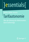 Cover: Tarifautonomie - Springer VS