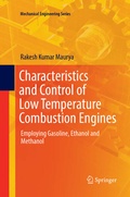 Cover: Characteristics and Control of Low Temperature Combustion Engines - Springer