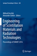 Cover: Engineering of Scintillation Materials and Radiation Technologies - Springer