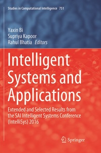Enlarge image Cover: Intelligent Systems and Applications - Springer