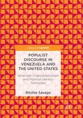 Cover: Populist Discourse in Venezuela and the United States - Palgrave Pivot