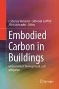 Cover: Embodied Carbon in Buildings - Springer