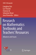 Cover: Research on Mathematics Textbooks and Teachers' Resources - Springer