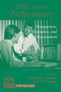 Cover: Public Sector Performance - Routledge