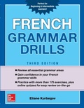 Cover: French Grammar Drills, Third Edition - McGraw Hill LLC
