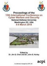 Abbildung von: Iccws 2018 - Proceedings of the 13th International Conference on Cyber Warfare and Security - ACPIL