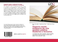 Abbildung von: Impacto social, evidencia de una gestion publica moderna e inclusiva - Editorial Academica Espanola
