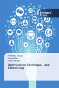 Cover: Optimization Technique - Job Scheduling - Scholars' Press