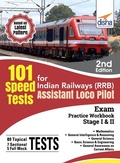 Cover: 101 Speed Test for Indian Railways (Rrb) Assistant Loco Pilot Exam Stage I & II - Disha Publication