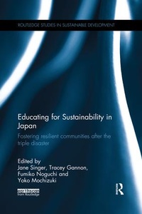Enlarge image Cover: Educating for Sustainability in Japan - Routledge