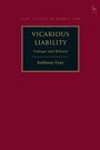 Cover: Vicarious Liability - Hart Publishing