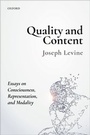 Cover: Quality and Content - OUP eBook