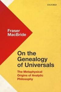 Abbildung von: On the Genealogy of Universals - OUP eBook