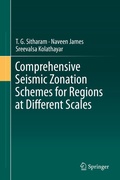 Cover: Comprehensive Seismic Zonation Schemes for Regions at Different Scales - Springer