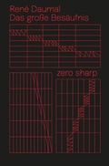 Cover: Das gro&szlig;e Bes&auml;ufnis - zero sharp