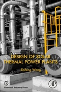 Cover: Design of Solar Thermal Power Plants - Academic Press