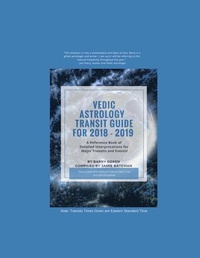 Enlarge image Cover: Vedic Astrology Transit Guide For 2018 - 2019 - Applied Vedic Astrology