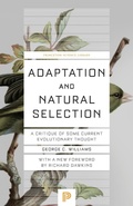 Cover: Adaptation and Natural Selection - Princeton University Press