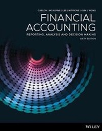 Enlarge image Cover: Financial Accounting: Reporting, Analysis and Decision Making, 6th Edition - Wiley