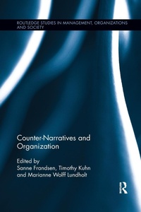 Enlarge image Cover: Counter-Narratives and Organization - Routledge
