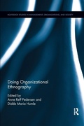 Cover: Doing Organizational Ethnography - Routledge