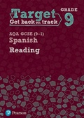 Cover: Target Grade 9 Reading AQA GCSE (9-1) Spanish Workbook - Pearson Education Limited