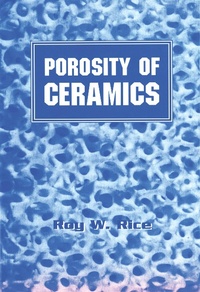 Bild vergrößern Bild: Porosity of Ceramics - CRC Press