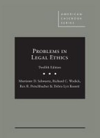 Enlarge image Cover: Problems in Legal Ethics - West Academic Press