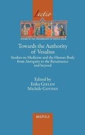 Cover: Towards the Authority of Vesalius - Brepols N.V.