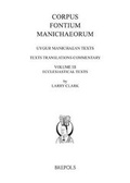 Cover: Uygur Manichaean Texts, Volume III: Ecclesiastical Texts - Brepols N.V.