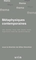 Cover: Metaphysiques Contemporaines - Librarie Philosophique J. Vrin