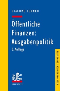 Abbildung von: OEffentliche Finanzen: Ausgabenpolitik - Mohr Siebeck