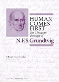 Cover: Human Comes First - Aarhus Universitetsforlag